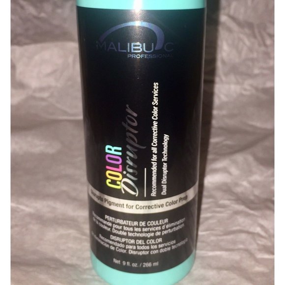 NEW Malibu C Color Disruptor Professional Corrective Hair Color Prep 9oz - Picture 3 of 6